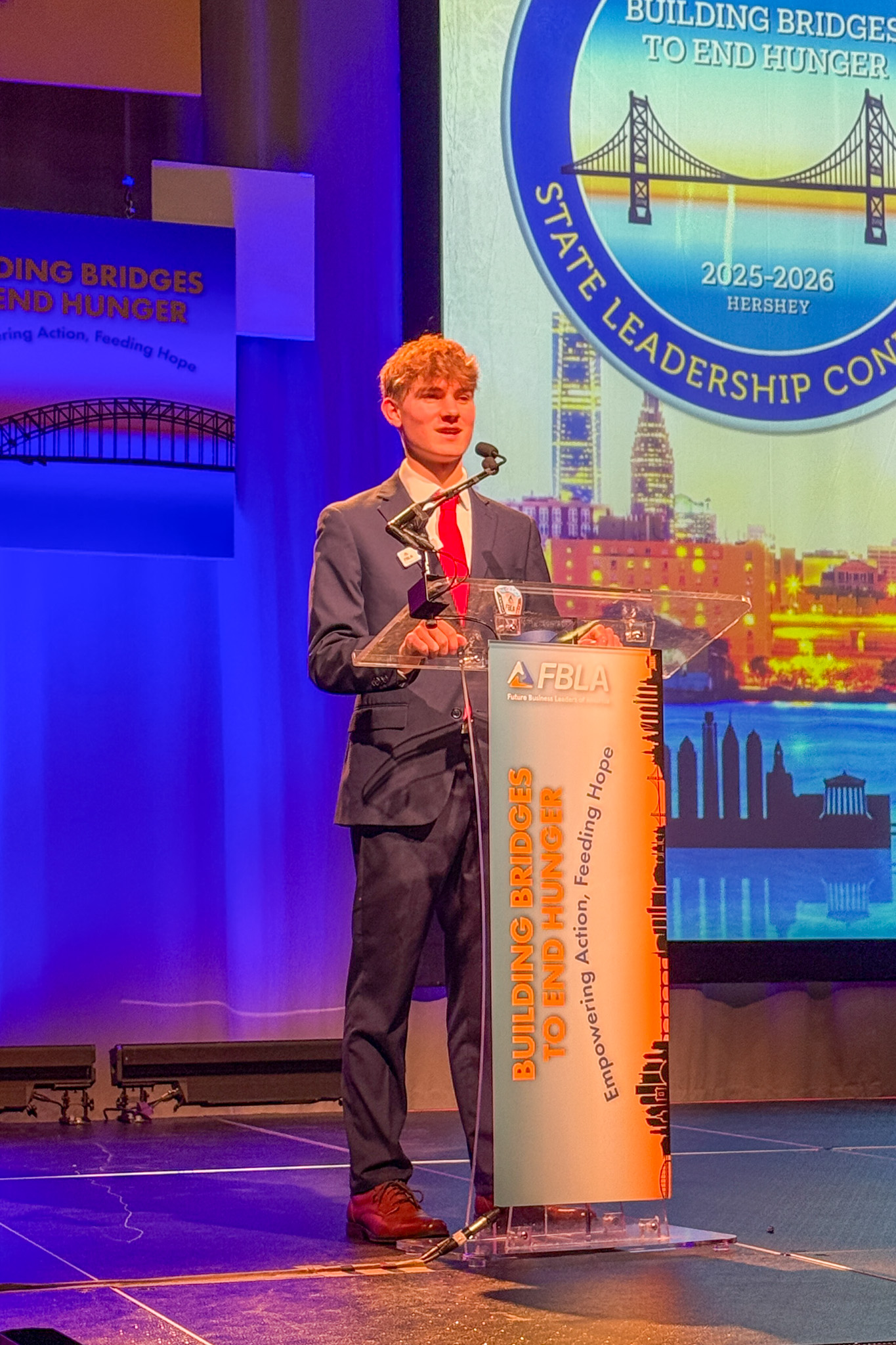 Benjamin Scholl at FBLA